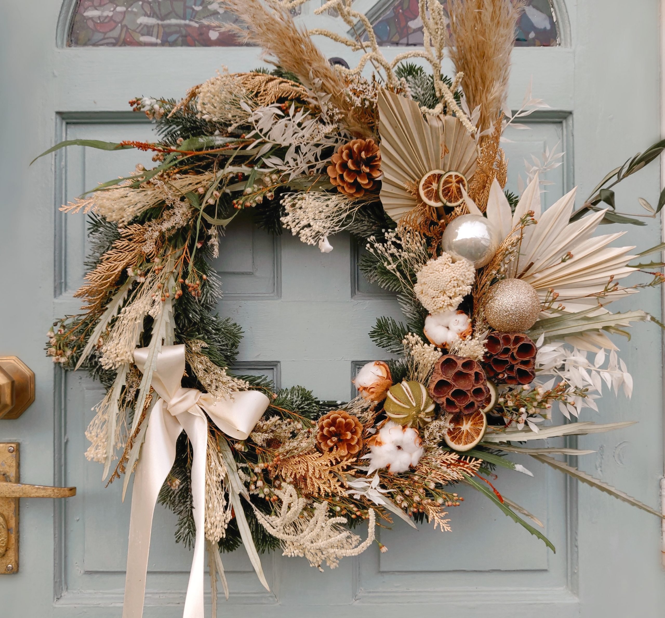 Luxury Christmas Wreath Making With Floral & Lace @ Humber Street Gallery
